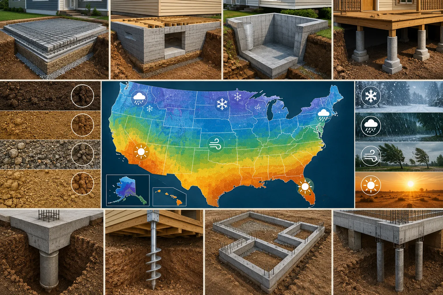 Types of Foundation in Construction