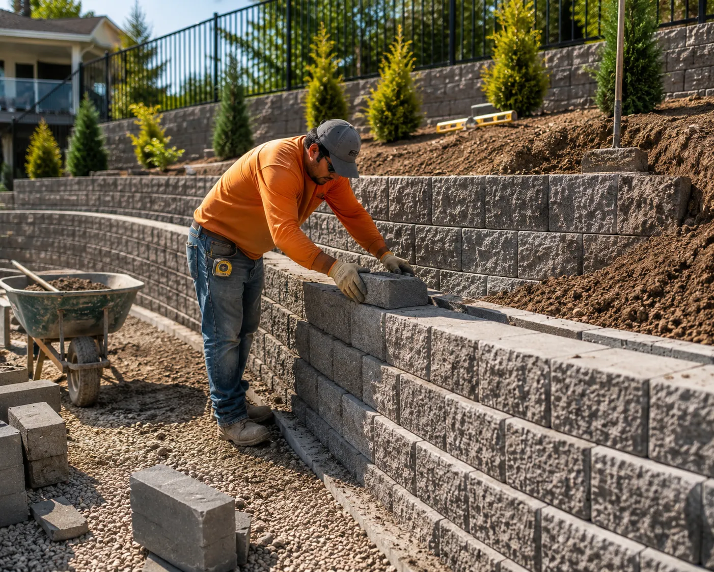 Retaining Wall Contractor Los Angeles, CA