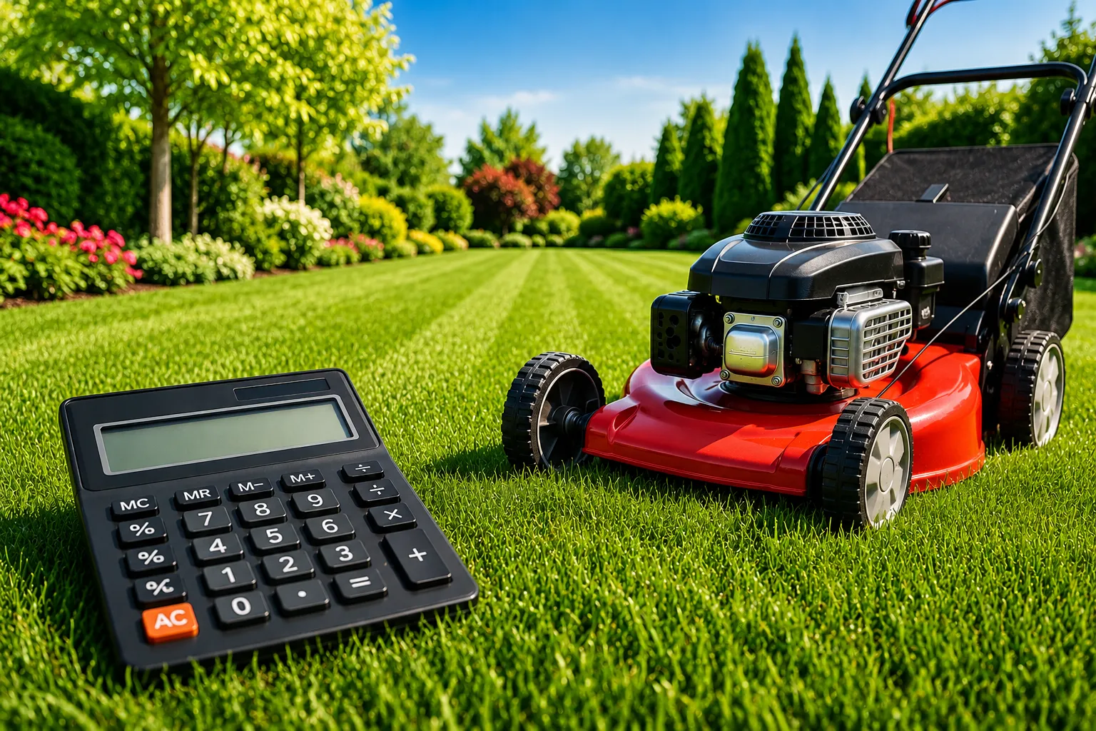 mowing calculator
