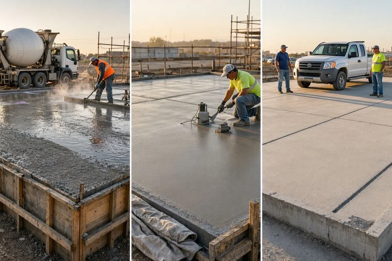 How Long Does Concrete Take to Cure? Full Timeline, Factors & Methods