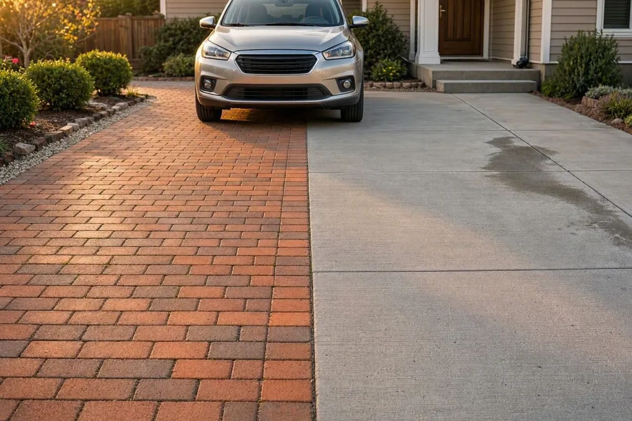 Pavers vs Concrete: Cost, Durability, and Which One Wins in 2026