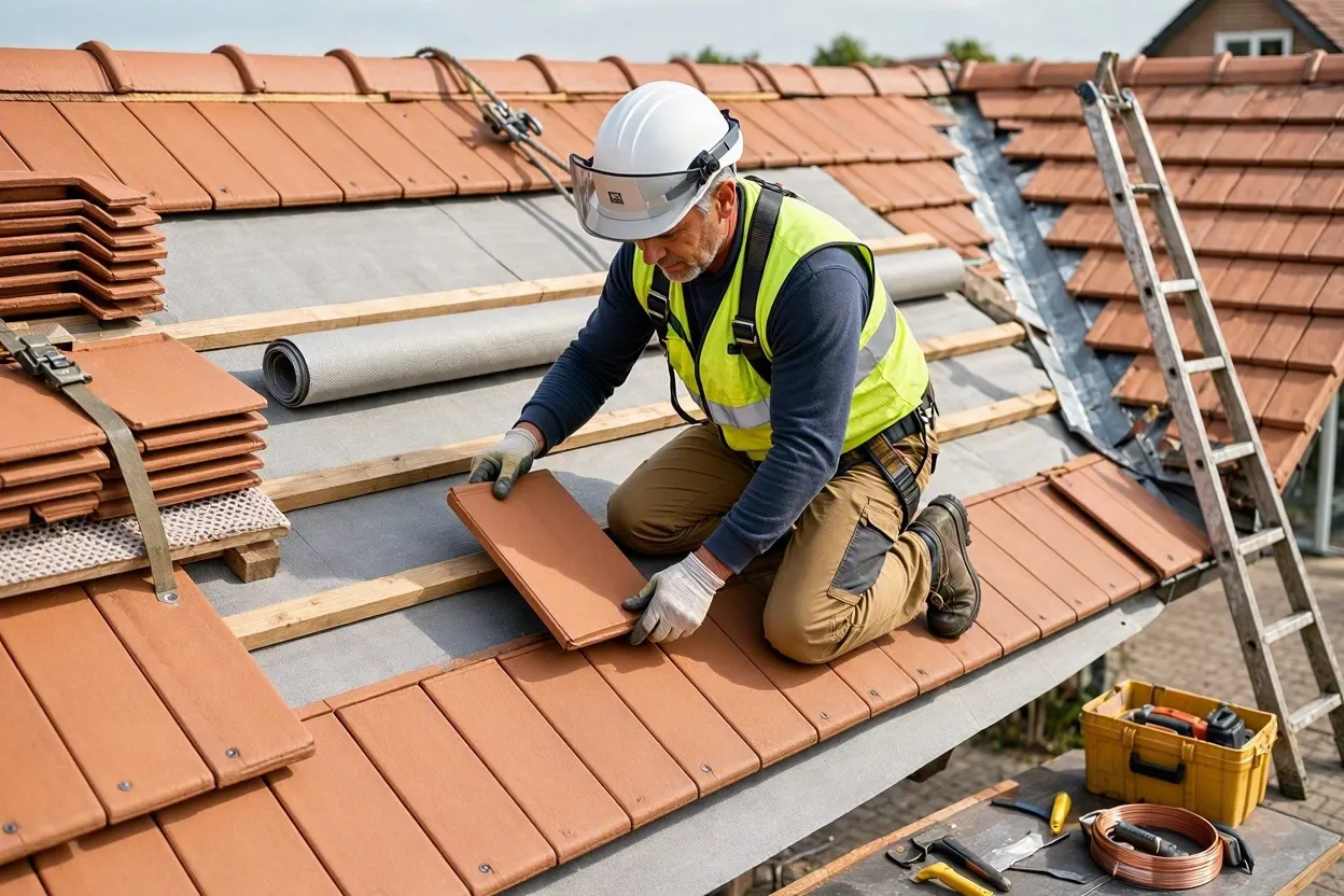 How to Install Roof Tiles