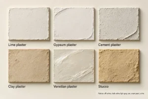 Types of Plaster