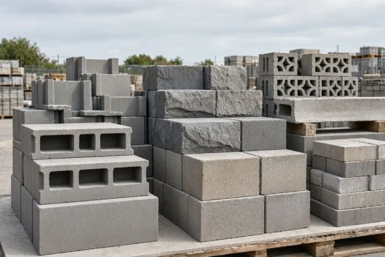 Different Types of Concrete Blocks