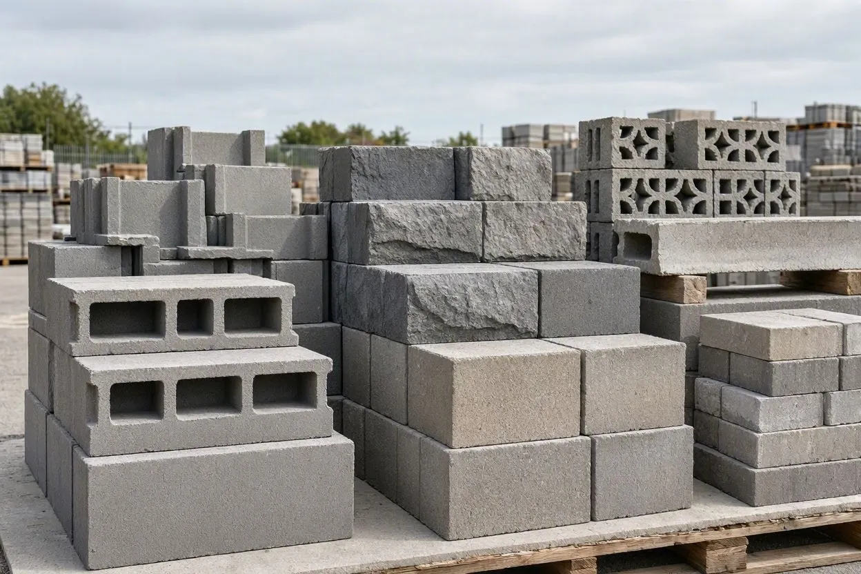 Different Types of Concrete Blocks