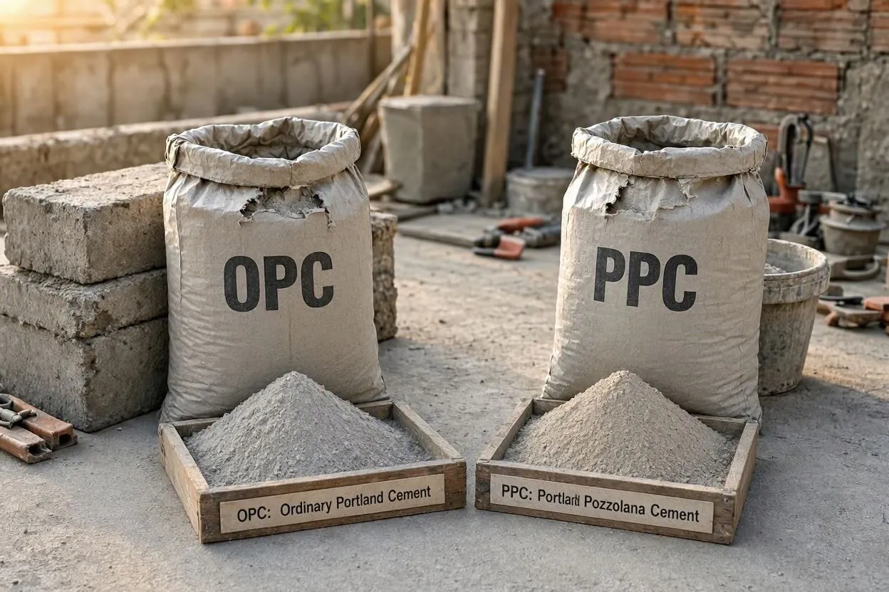OPC vs PPC Cement